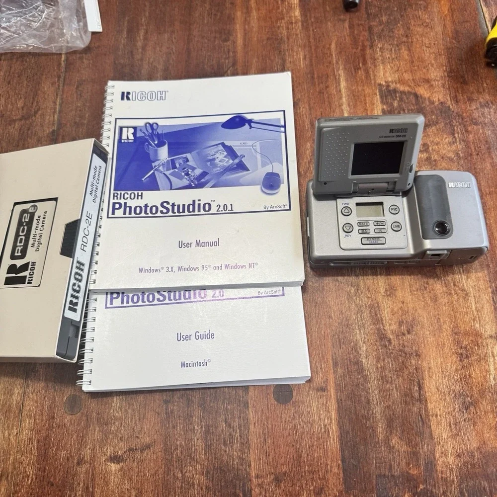 Ricoh DM-2E Digital Camera System (Not Working) No Plug